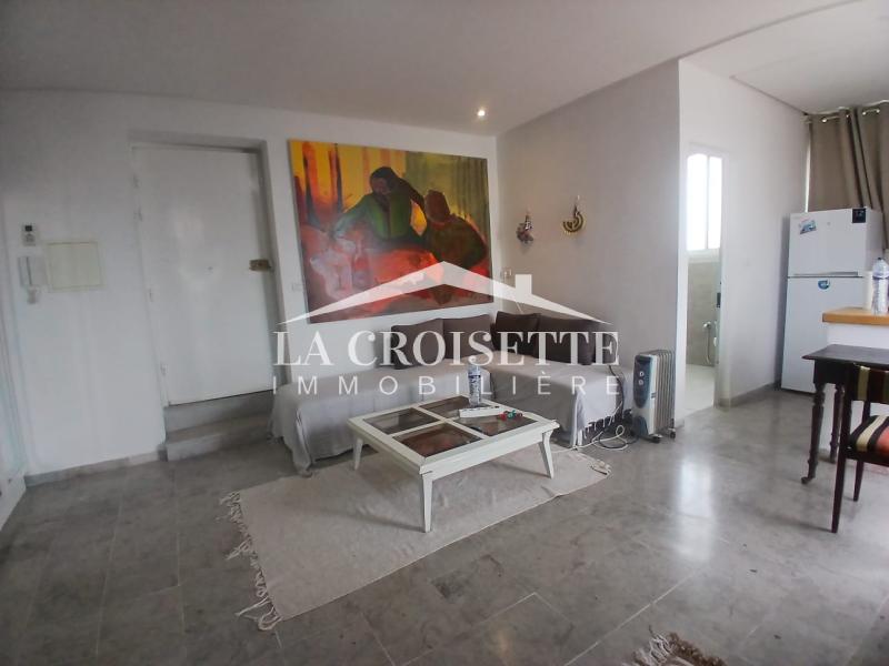 Appartement meublé S0 avec terrasse